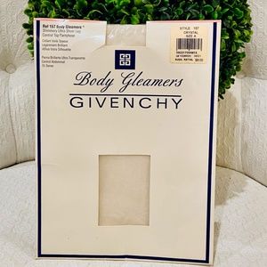 O8-BUNDLE ONLY-Vintage Givenchy Body Gleamers Crystal Hosiery Original Package